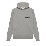 Fear of God Essentials Hoodie 'Dark Oatmeal' view 1