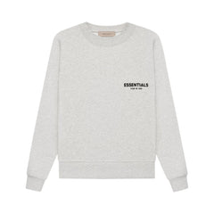 Fear of God Essentials Crewneck 'Light Oatmeal' view 1