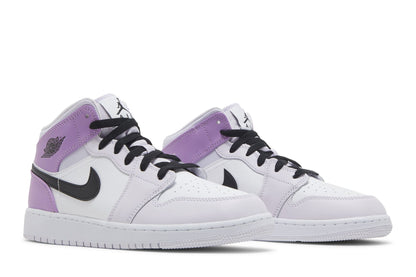 Air Jordan 1 Mid GS 'Barely Grape'