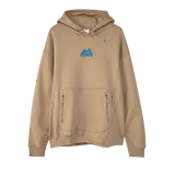 Nike x Off-White Fleece Hoodie 'Khaki' view 1
