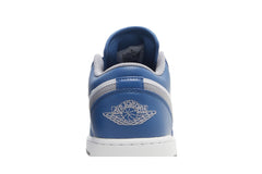Air Jordan 1 Low GS 'True Blue Cement' view 7