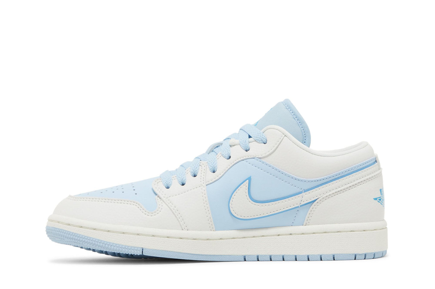 Wmns Air Jordan 1 Low SE 'Reverse Ice Blue'