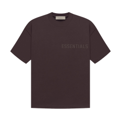 Fear of God Essentials Short-Sleeve Tee 'Plum' view 1