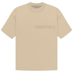 Fear of God Essentials Short-Sleeve Tee 'Sand' view 1