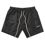 Fear of God Essentials Running Short 'Jet Black' view 1