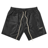Fear of God Essentials Running Short 'Jet Black' view 2