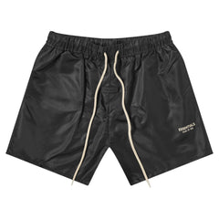 Fear of God Essentials Running Short 'Jet Black' view 2
