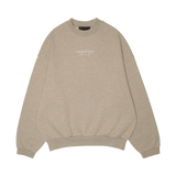 Fear of God Essentials Crewneck 'Core Heather' view 1