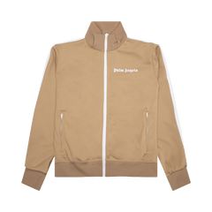 Palm Angels Classic Track Jacket 'Beige/White' view 1