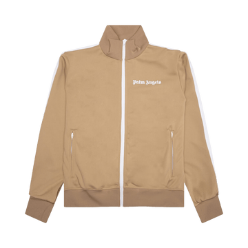 Palm Angels Classic Track Jacket 'Beige/White'