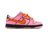 The Powerpuff Girls x Nike Dunk Low Pro SB QS PS 'Blossom' view 1
