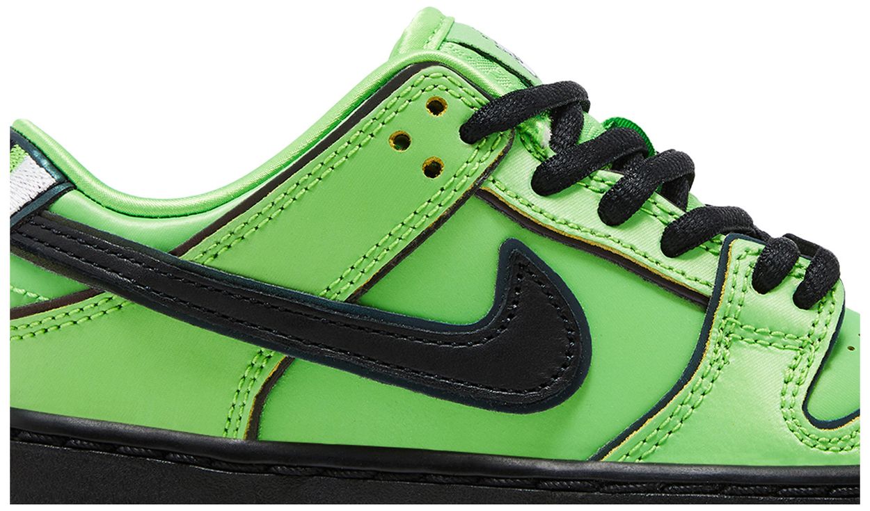 Nike SB — The Powerpuff Girls x Dunk Low Pro SB QS PS 'Buttercup' (image 2 of 8)
