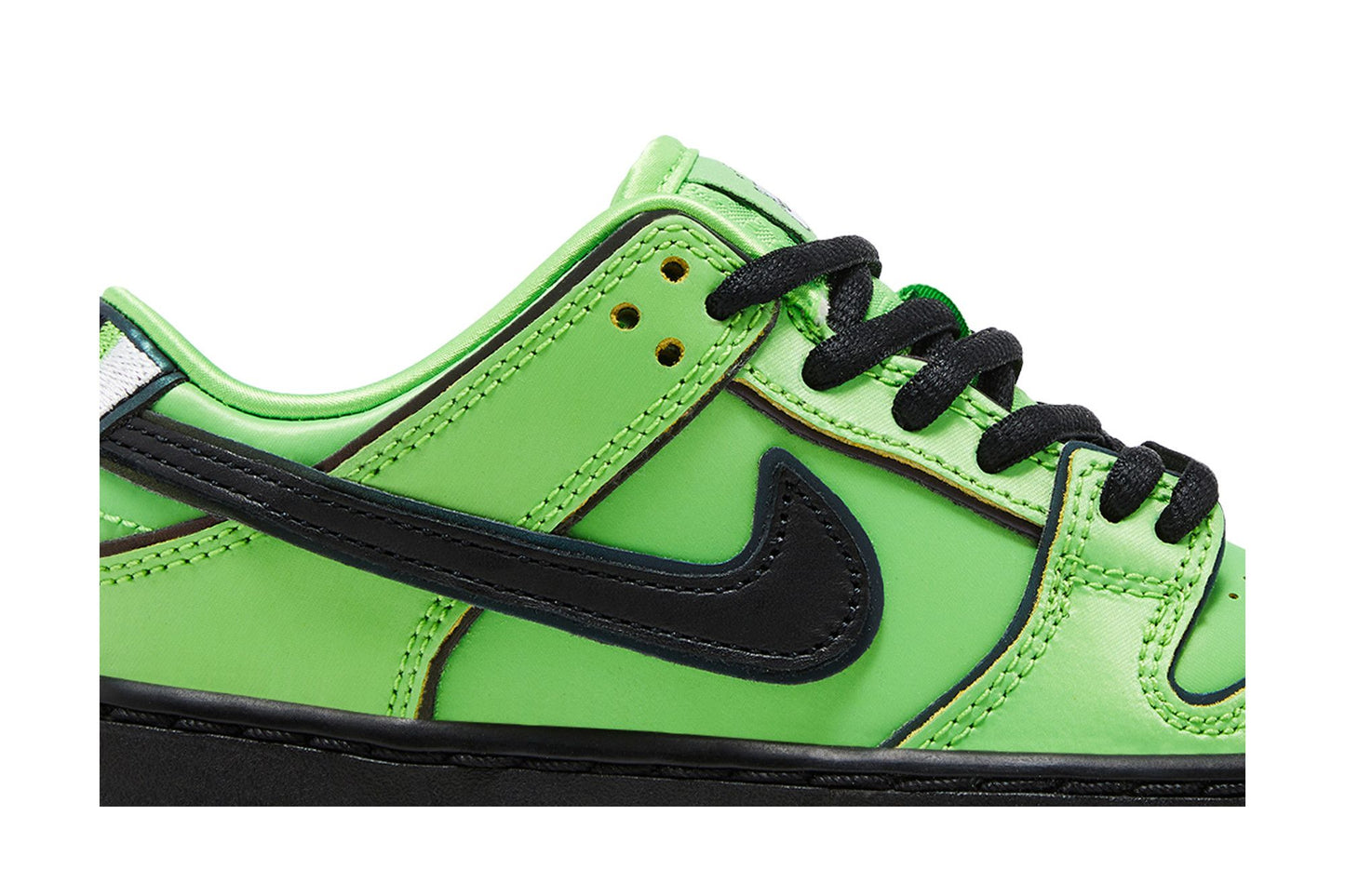 The Powerpuff Girls x Nike Dunk Low Pro SB QS PS 'Buttercup'