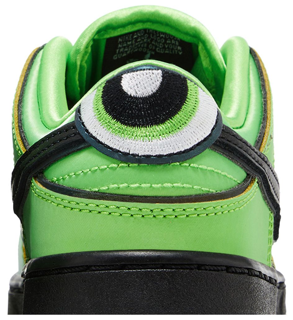 Nike SB — The Powerpuff Girls x Dunk Low Pro SB QS PS 'Buttercup' (image 7 of 8)