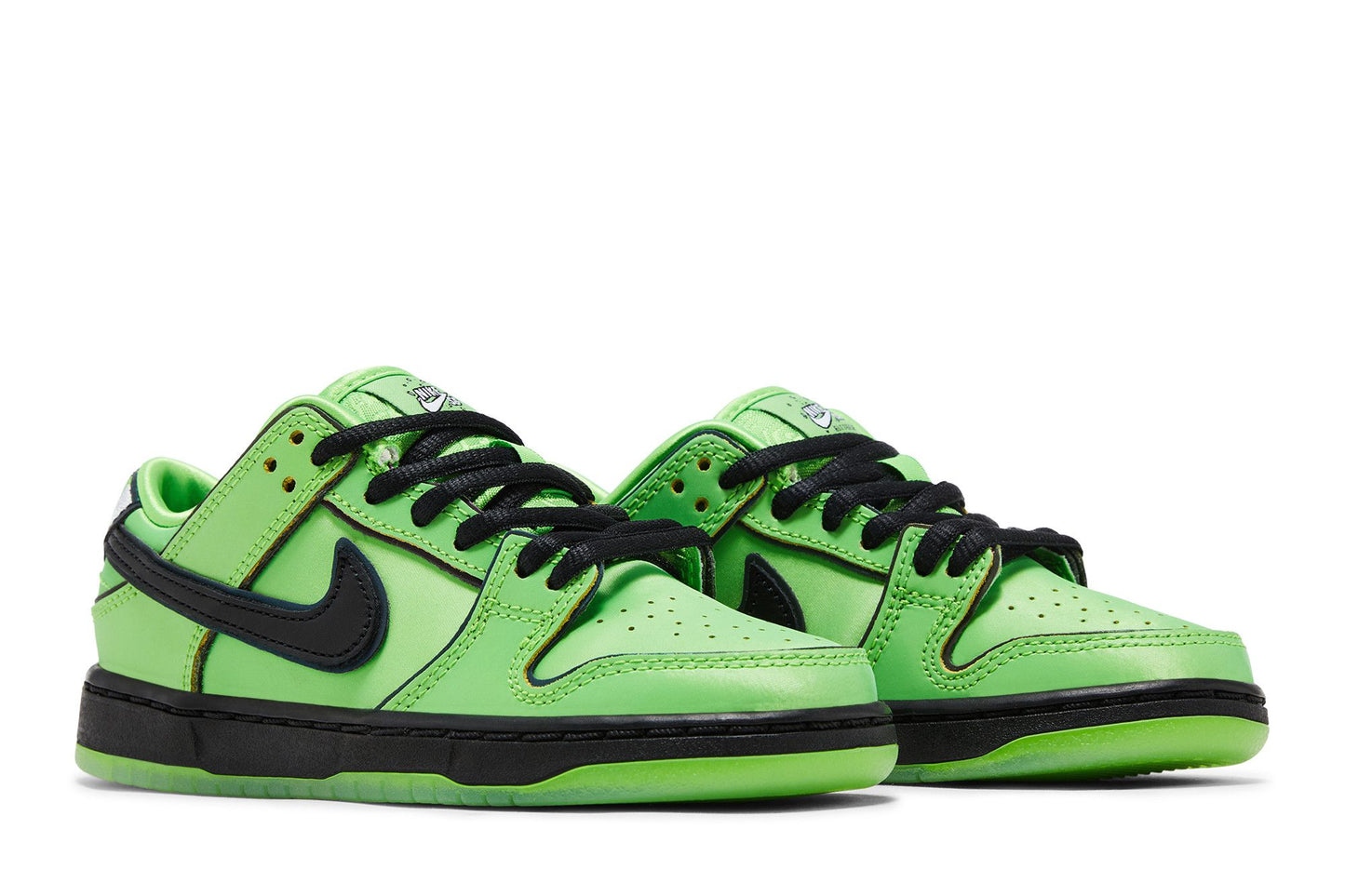 The Powerpuff Girls x Nike Dunk Low Pro SB QS PS 'Buttercup'