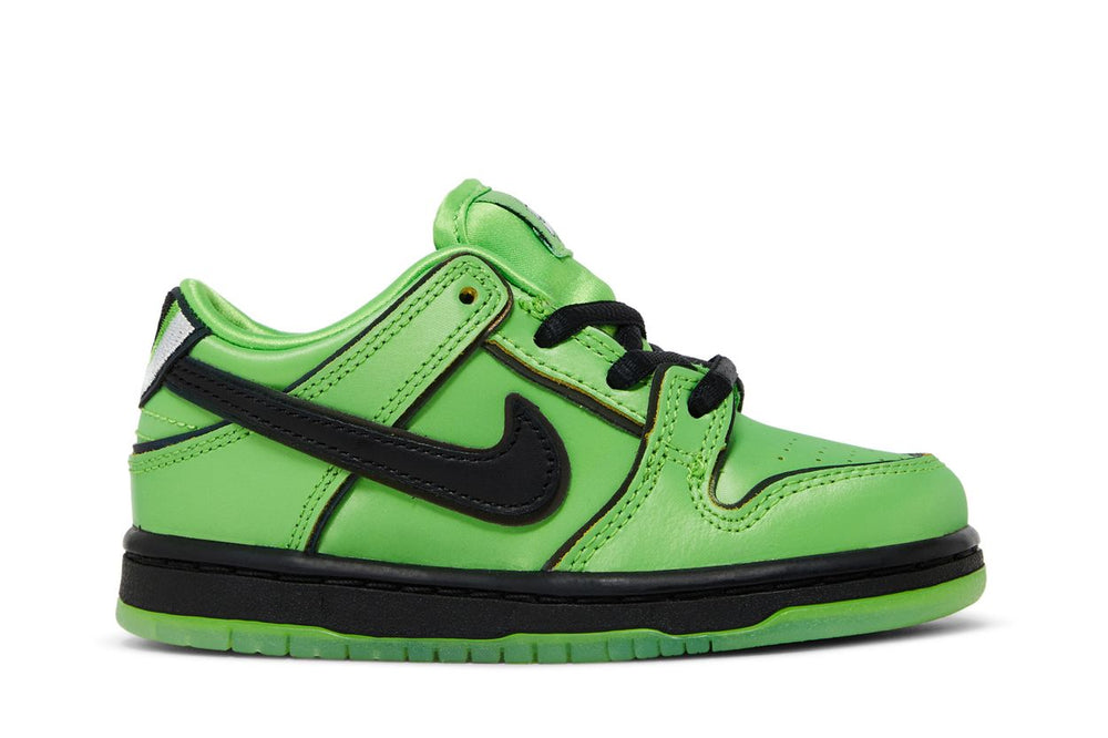 The Powerpuff Girls x Nike Dunk Low Pro SB QS TD 'Buttercup'