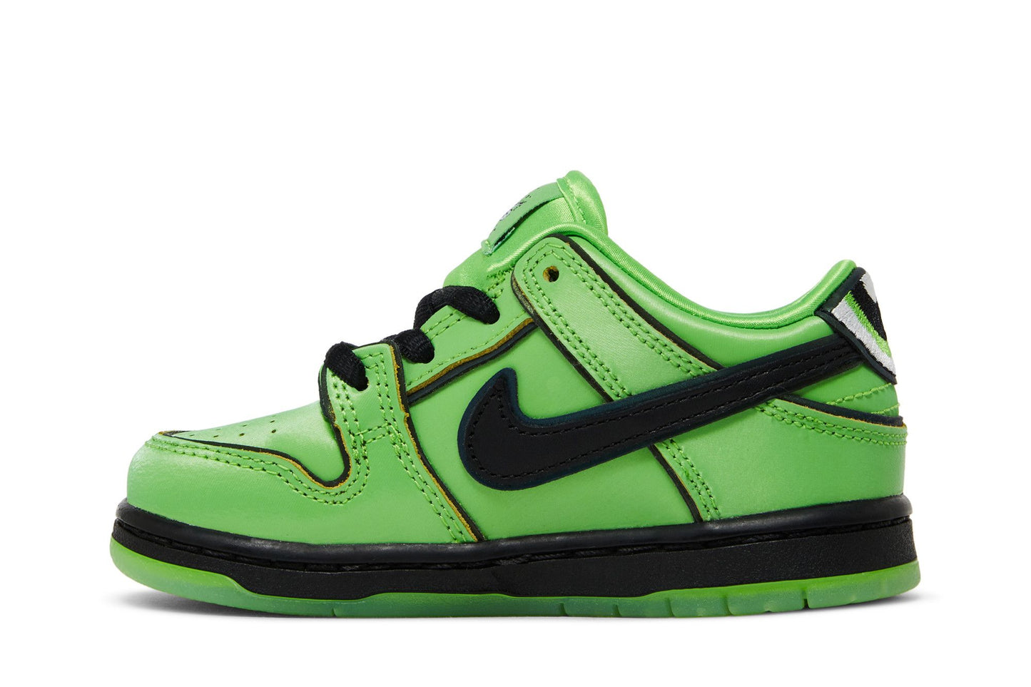 The Powerpuff Girls x Nike Dunk Low Pro SB QS TD 'Buttercup'