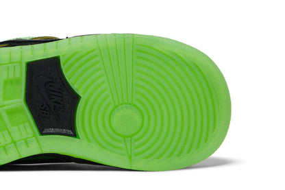 The Powerpuff Girls x Nike Dunk Low Pro SB QS TD 'Buttercup'