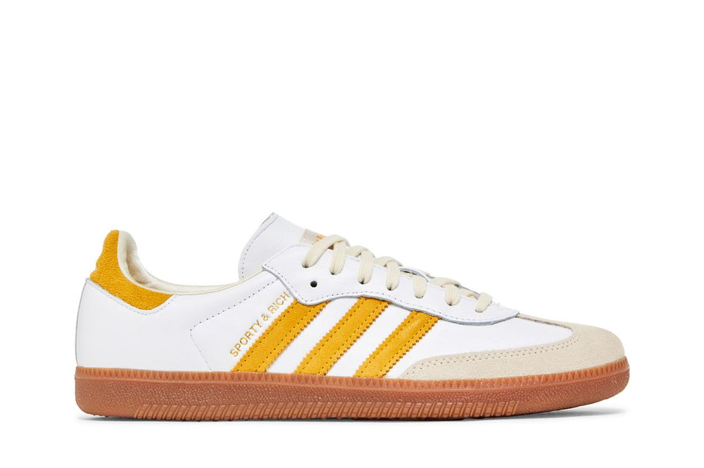Sporty & Rich x adidas Samba OG 'White Bold Gold'