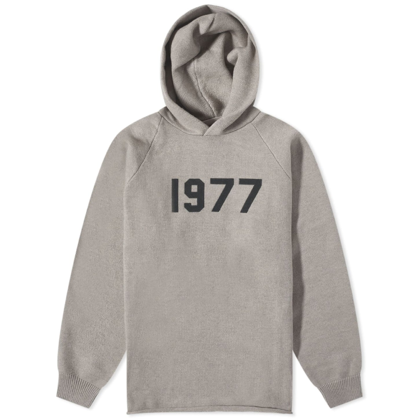 Fear of God Essentials 1977 Knit Hoodie 'Dark Oatmeal'