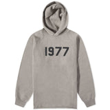 Fear of God Essentials 1977 Knit Hoodie 'Dark Oatmeal' view 2