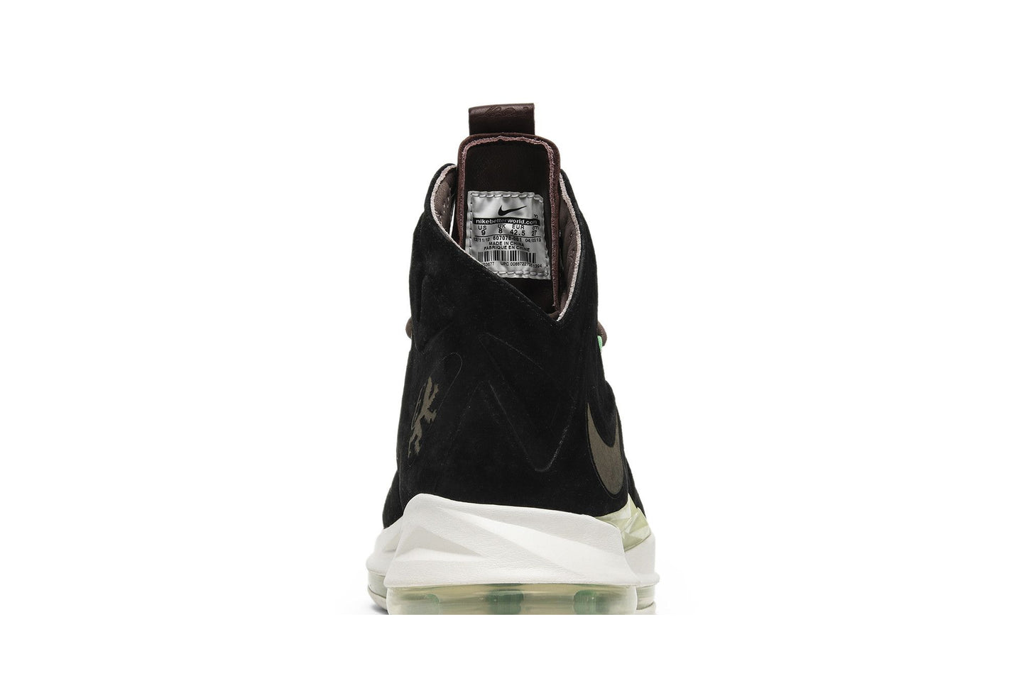 Nike LeBron 10 EXT QS 'Black Suede'