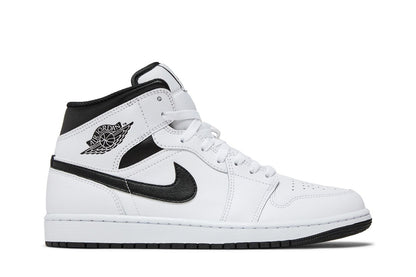 Air Jordan 1 Mid 'White Black'