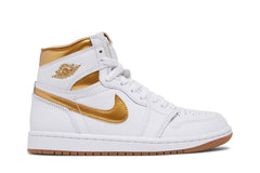 Wmns Air Jordan 1 Retro High OG 'Metallic Gold' view 1