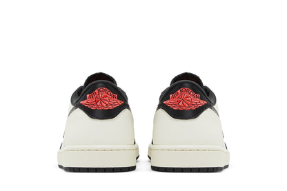 Paris Saint-Germain x Air Jordan 1 Retro Low OG 'Sail Pink Oxford' (image 7 of 8)