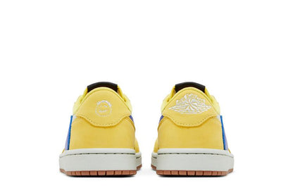 Travis Scott × Nike Women's Air Jordan 1 Retro Low OG "Canary"
