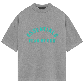 Fear of God Essentials Heavy Jersey Short-Sleeve Tee 'Dark Heather Oatmeal'