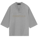 Fear of God Essentials Football Tee 'Dark Heather Oatmeal' view 1