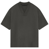 Fear of God Essentials V Neck T-Shirt 'Ink' view 1