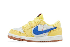 Travis Scott x Air Jordan 1 Retro Low OG SP TD 'Canary' view 3