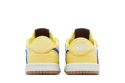 Travis Scott x Air Jordan 1 Retro Low OG SP TD 'Canary'