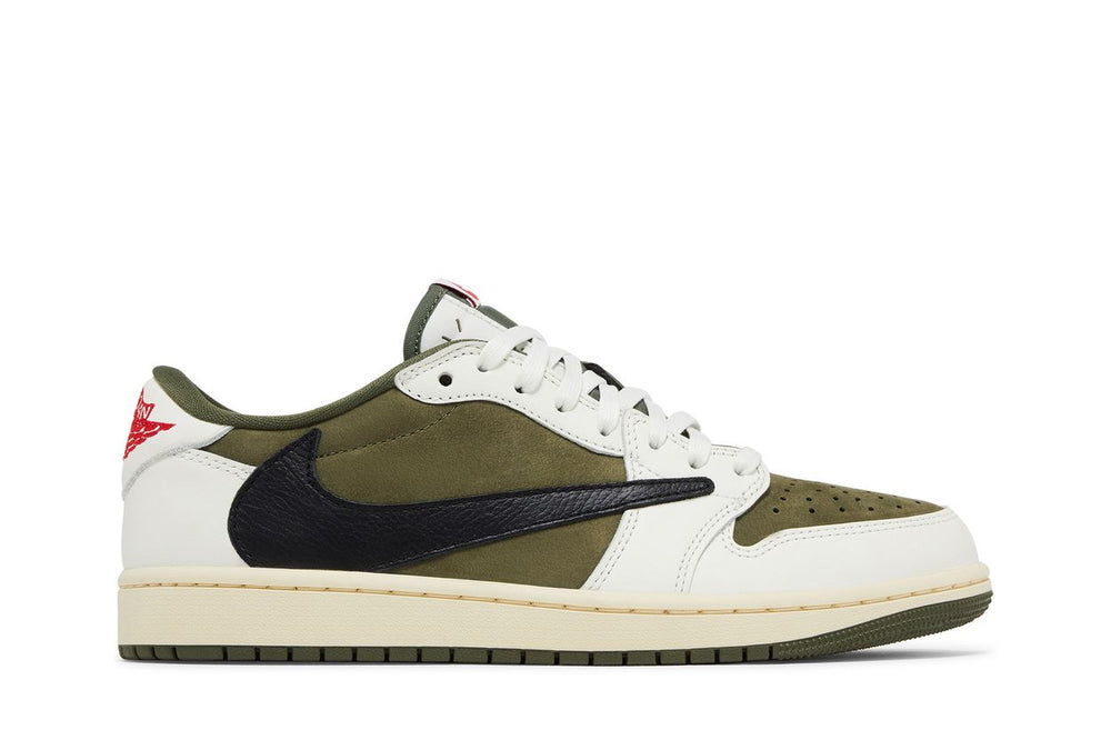 Travis Scott x Air Jordan 1 Retro Low OG SP  'Reverse Olive / Medium Olive'