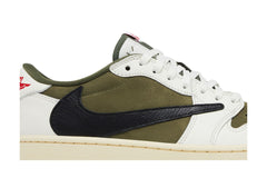 Travis Scott x Air Jordan 1 Retro Low OG SP  'Reverse Olive / Medium Olive' view 2
