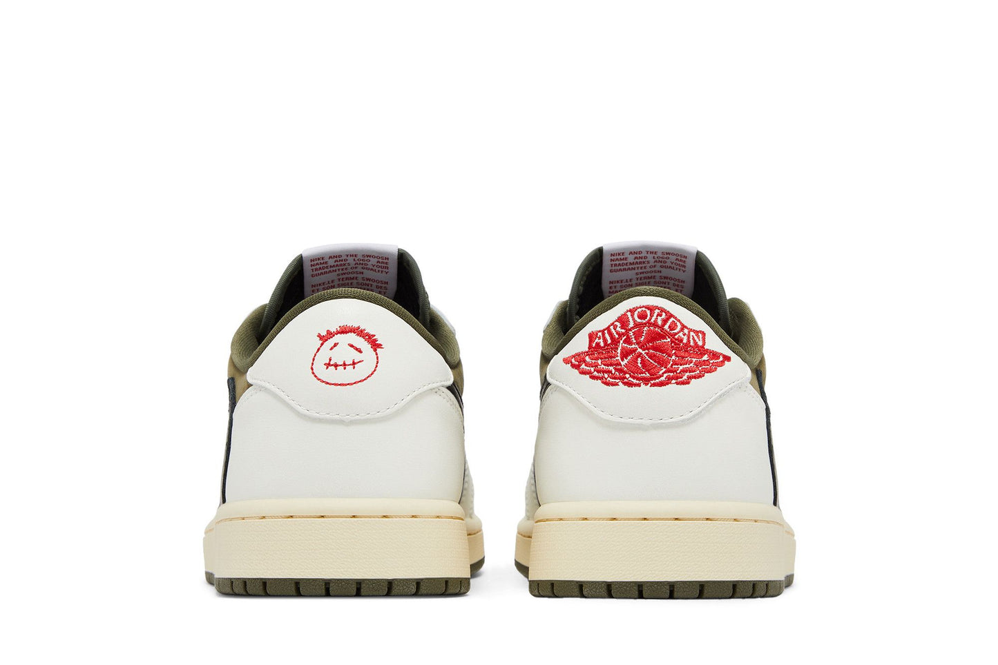Travis Scott x Air Jordan 1 Retro Low OG SP  'Reverse Olive / Medium Olive'