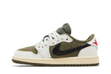 Travis Scott x Air Jordan 1 Retro Low OG SP PS 'Reverse Olive / Medium Olive' view 3