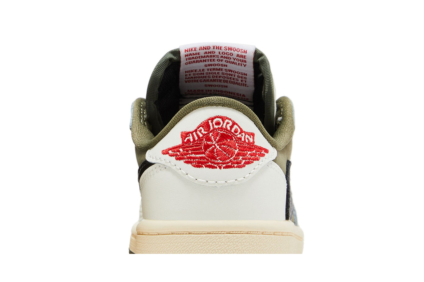Travis Scott x Air Jordan 1 Retro Low OG SP PS 'Reverse Olive / Medium Olive'