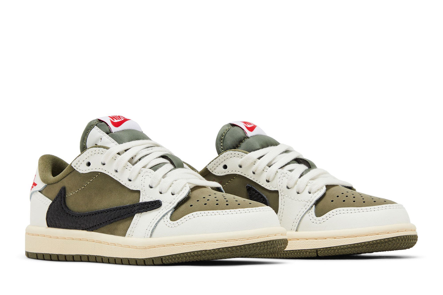 Travis Scott x Air Jordan 1 Retro Low OG SP PS 'Reverse Olive / Medium Olive'