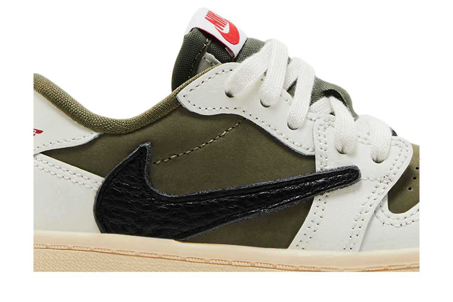 Travis Scott x Air Jordan 1 Retro Low OG SP TD 'Reverse Olive / Medium Olive'