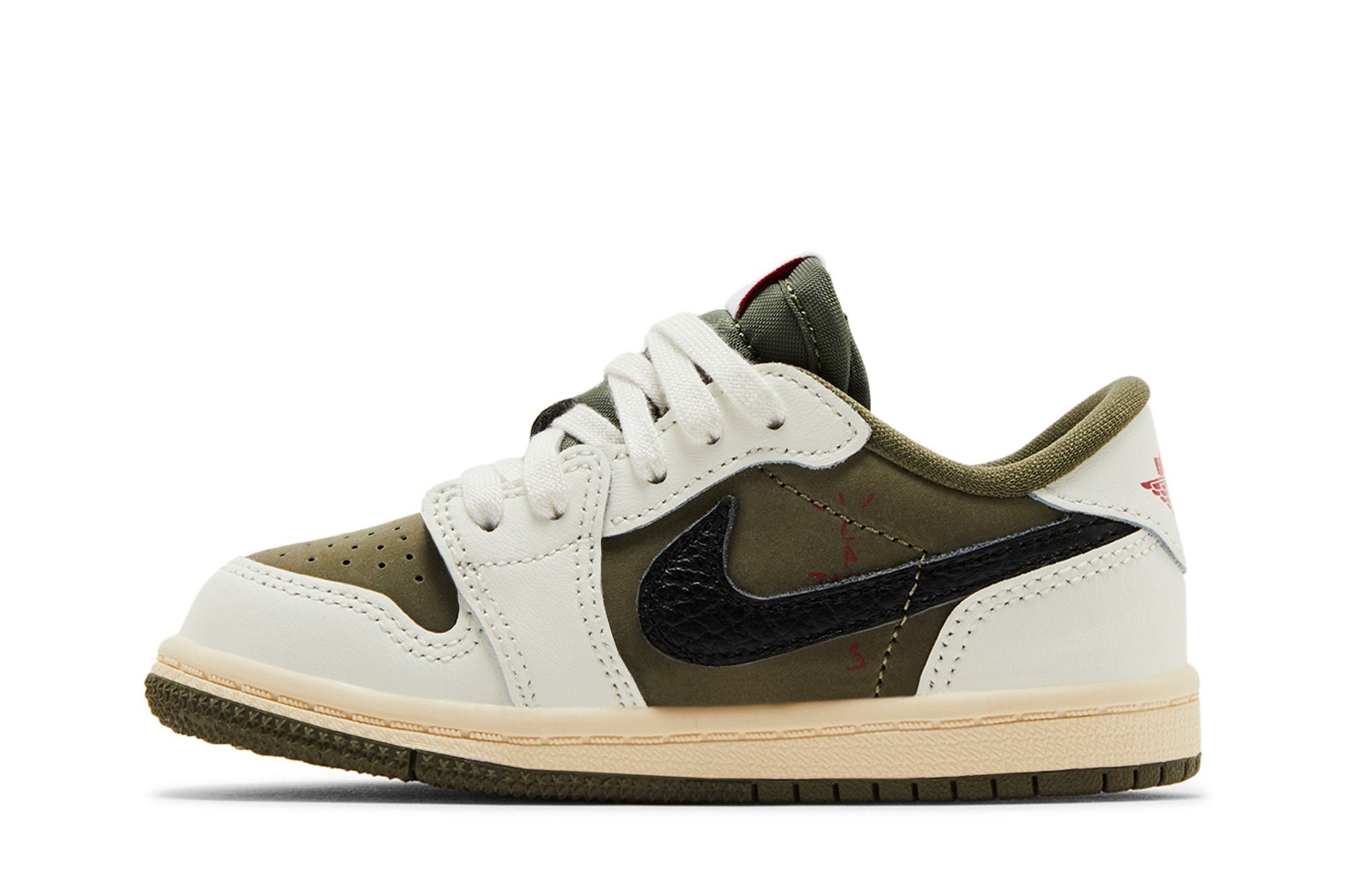 Travis Scott x Air Jordan 1 Retro Low OG SP TD 'Reverse Olive