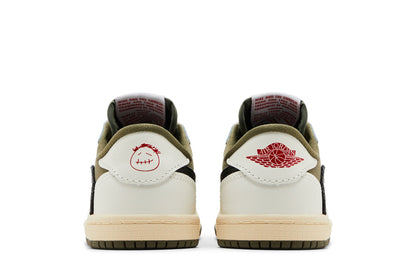 Travis Scott x Air Jordan 1 Retro Low OG SP TD 'Reverse Olive / Medium Olive'