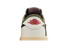 Travis Scott x Air Jordan 1 Retro Low OG SP TD 'Reverse Olive / Medium Olive' view 7
