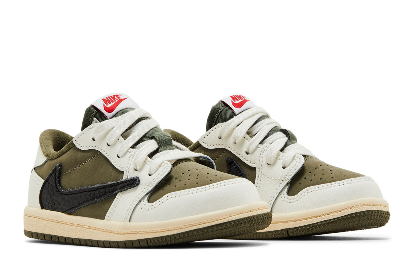 Travis Scott x Air Jordan 1 Retro Low OG SP TD 'Reverse Olive / Medium Olive'