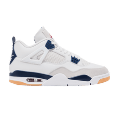 Nike SB Air Jordan 4 Retro SP "Summit White/Navy" view 1
