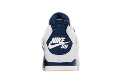 Nike SB Air Jordan 4 Retro SP "Summit White/Navy" view 8