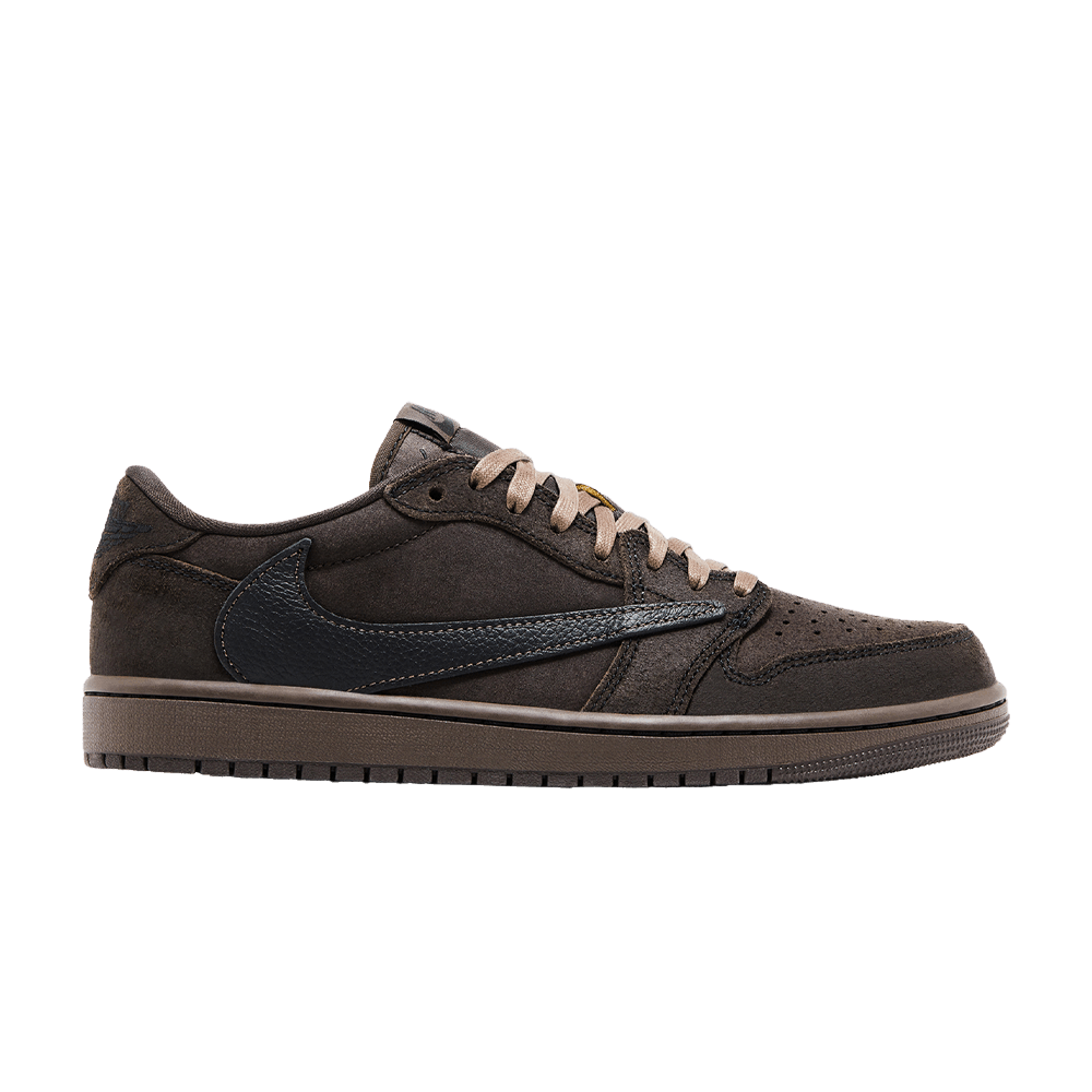 Travis Scott × Nike Air Jordan 1 Low OG SP "Velvet Brown and Dark Mocha"