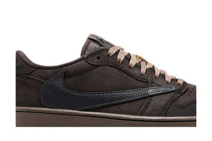 Travis Scott × Nike Air Jordan 1 Low OG SP "Velvet Brown and Dark Mocha"